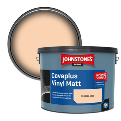 B&Q -  Covaplus Vinyl Matt Walls & Ceilings Emulsion Paint (Ncs 0020-Y50R) 10L
