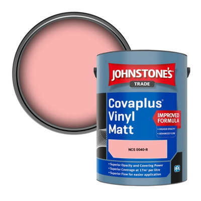 B&Q -  Covaplus Vinyl Matt Walls & Ceilings Emulsion Paint (Ncs 0040-R) 5L
