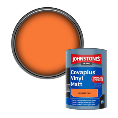 B&Q -  Covaplus Vinyl Matt Walls & Ceilings Emulsion Paint (Ncs 0080-Y60R) 1L