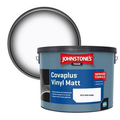 B&Q -  Covaplus Vinyl Matt Walls & Ceilings Emulsion Paint (Ncs 0508-R40B) 10L