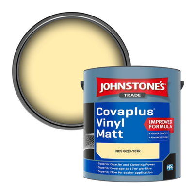 B&Q -  Covaplus Vinyl Matt Walls & Ceilings Emulsion Paint (Ncs 0623-Y07R) 2.5L