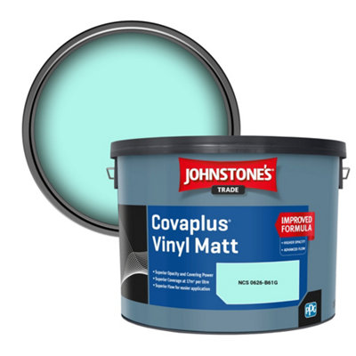 B&Q -  Covaplus Vinyl Matt Walls & Ceilings Emulsion Paint (Ncs 0626-B61G) 10L