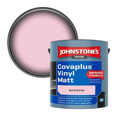 B&Q -  Covaplus Vinyl Matt Walls & Ceilings Emulsion Paint (Ncs 0728-R16B) 2.5L