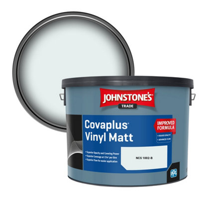 B&Q -  Covaplus Vinyl Matt Walls & Ceilings Emulsion Paint (Ncs 1002-B) 10L