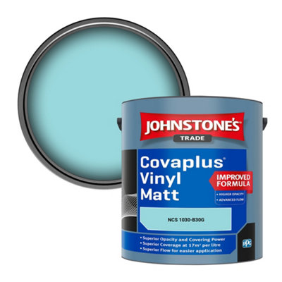 B&Q -  Covaplus Vinyl Matt Walls & Ceilings Emulsion Paint (Ncs 1030-B30G) 2.5L