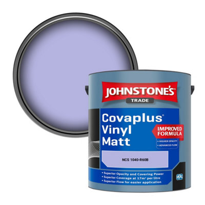 B&Q -  Covaplus Vinyl Matt Walls & Ceilings Emulsion Paint (Ncs 1040-R60B) 2.5L
