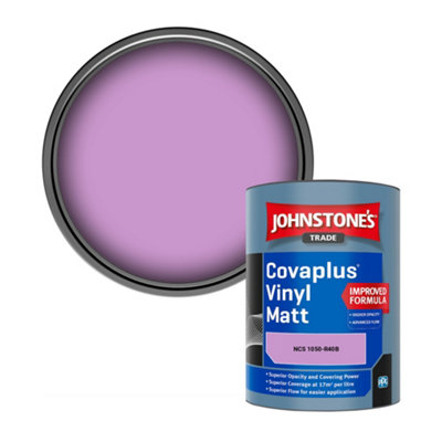 B&Q -  Covaplus Vinyl Matt Walls & Ceilings Emulsion Paint (Ncs 1050-R40B) 1L