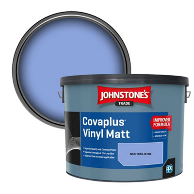 B&Q -  Covaplus Vinyl Matt Walls & Ceilings Emulsion Paint (Ncs 1050-R70B) 10L