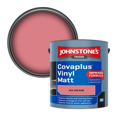 B&Q -  Covaplus Vinyl Matt Walls & Ceilings Emulsion Paint (Ncs 1055-R03B) 2.5L