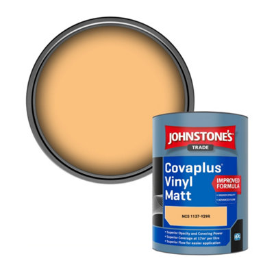 B&Q -  Covaplus Vinyl Matt Walls & Ceilings Emulsion Paint (Ncs 1137-Y29R) 1L