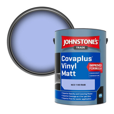 B&Q -  Covaplus Vinyl Matt Walls & Ceilings Emulsion Paint (Ncs 1140-R64B) 5L