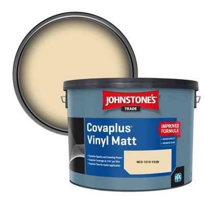 B&Q -  Covaplus Vinyl Matt Walls & Ceilings Emulsion Paint (Ncs 1213-Y23R) 10L
