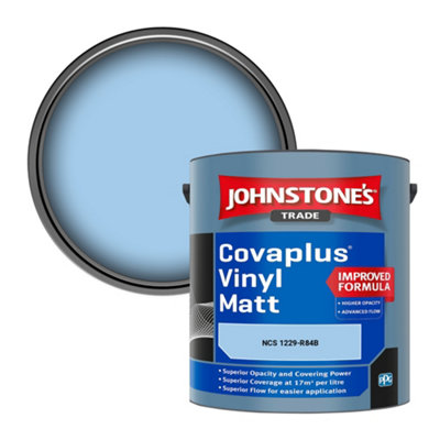 B&Q -  Covaplus Vinyl Matt Walls & Ceilings Emulsion Paint (Ncs 1229-R84B) 2.5L