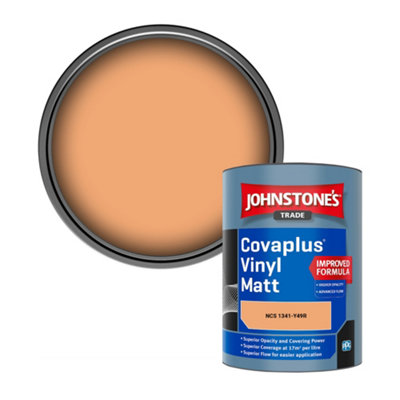 B&Q -  Covaplus Vinyl Matt Walls & Ceilings Emulsion Paint (Ncs 1341-Y49R) 1L