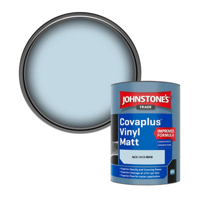 B&Q -  Covaplus Vinyl Matt Walls & Ceilings Emulsion Paint (Ncs 1413-R89B) 1L