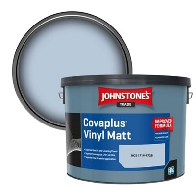 B&Q -  Covaplus Vinyl Matt Walls & Ceilings Emulsion Paint (Ncs 1719-R72B) 10L