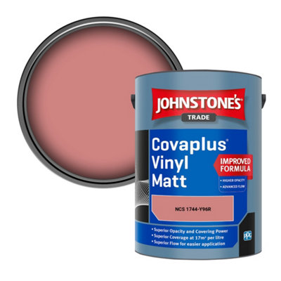 B&Q -  Covaplus Vinyl Matt Walls & Ceilings Emulsion Paint (Ncs 1744-Y96R) 5L