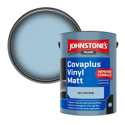 B&Q -  Covaplus Vinyl Matt Walls & Ceilings Emulsion Paint (Ncs 1819-R92B) 5L