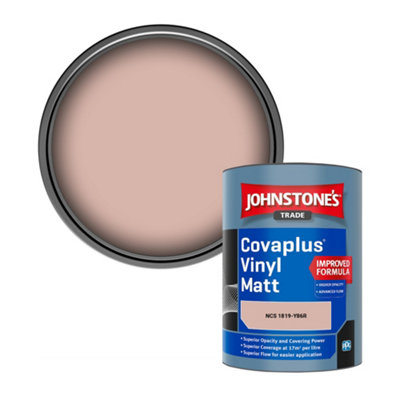 B&Q -  Covaplus Vinyl Matt Walls & Ceilings Emulsion Paint (Ncs 1819-Y86R) 1L