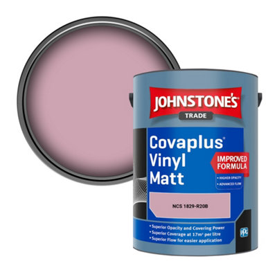 B&Q -  Covaplus Vinyl Matt Walls & Ceilings Emulsion Paint (Ncs 1829-R20B) 5L