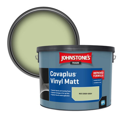 B&Q -  Covaplus Vinyl Matt Walls & Ceilings Emulsion Paint (Ncs 2020-G50Y) 10L