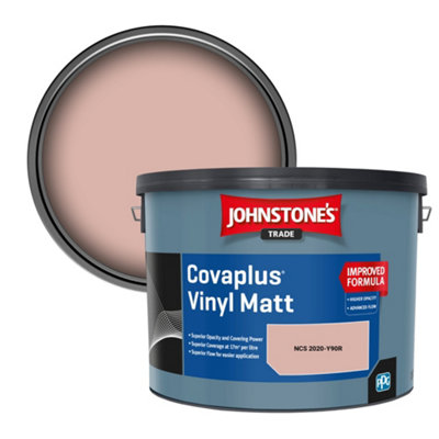 B&Q -  Covaplus Vinyl Matt Walls & Ceilings Emulsion Paint (Ncs 2020-Y90R) 10L
