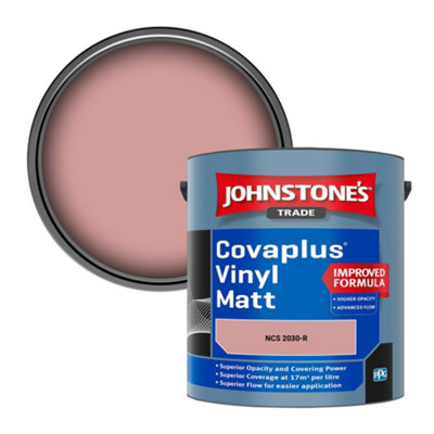 B&Q -  Covaplus Vinyl Matt Walls & Ceilings Emulsion Paint (Ncs 2030-R) 2.5L