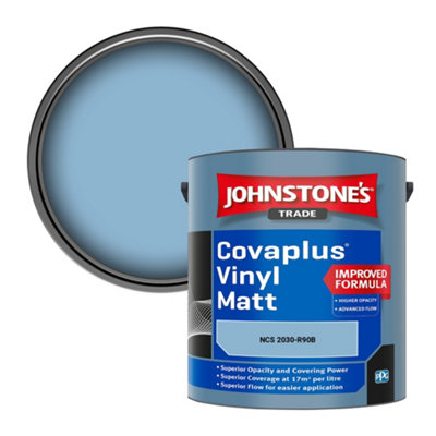 B&Q -  Covaplus Vinyl Matt Walls & Ceilings Emulsion Paint (Ncs 2030-R90B) 2.5L