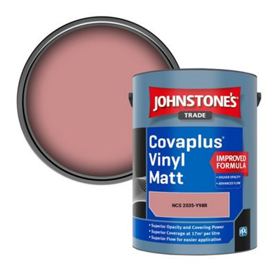 B&Q -  Covaplus Vinyl Matt Walls & Ceilings Emulsion Paint (Ncs 2035-Y98R) 5L