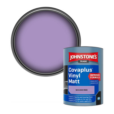 B&Q -  Covaplus Vinyl Matt Walls & Ceilings Emulsion Paint (Ncs 2040-R50B) 1L