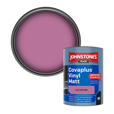 B&Q -  Covaplus Vinyl Matt Walls & Ceilings Emulsion Paint (Ncs 2050-R30B) 1L