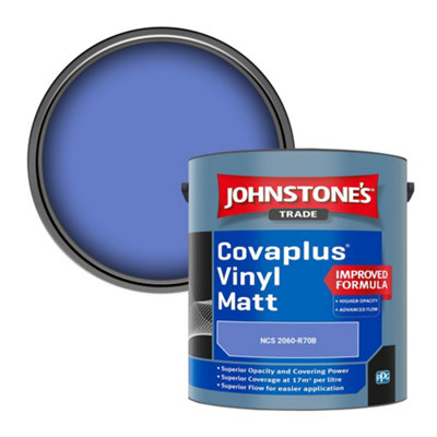 B&Q -  Covaplus Vinyl Matt Walls & Ceilings Emulsion Paint (Ncs 2060-R70B) 2.5L