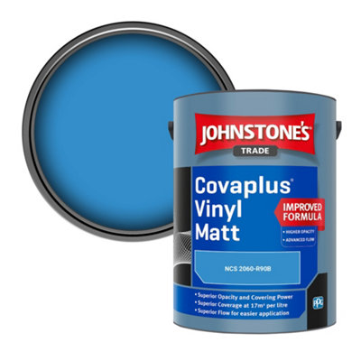 B&Q -  Covaplus Vinyl Matt Walls & Ceilings Emulsion Paint (Ncs 2060-R90B) 5L