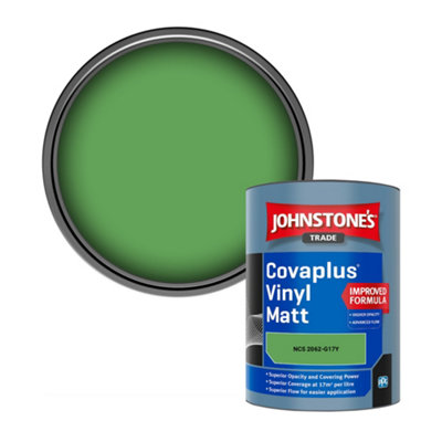 B&Q -  Covaplus Vinyl Matt Walls & Ceilings Emulsion Paint (Ncs 2062-G17Y) 1L