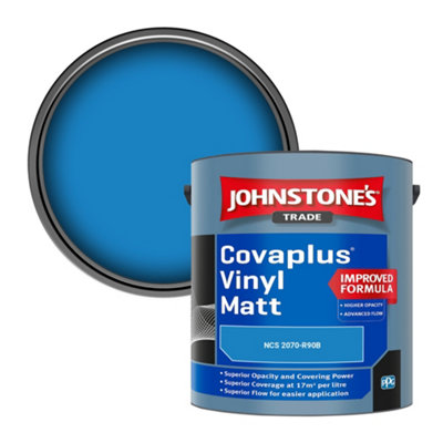 B&Q -  Covaplus Vinyl Matt Walls & Ceilings Emulsion Paint (Ncs 2070-R90B) 2.5L