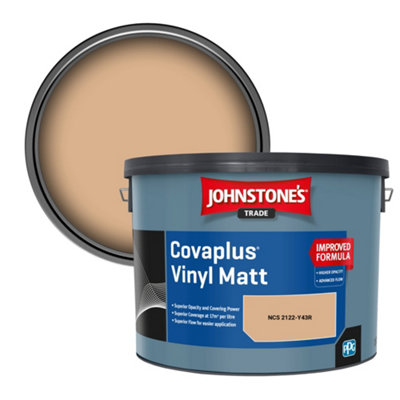 B&Q -  Covaplus Vinyl Matt Walls & Ceilings Emulsion Paint (Ncs 2122-Y43R) 10L