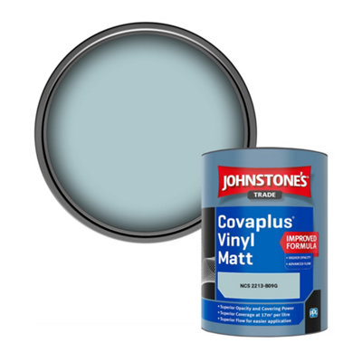 B&Q -  Covaplus Vinyl Matt Walls & Ceilings Emulsion Paint (Ncs 2213-B09G) 1L