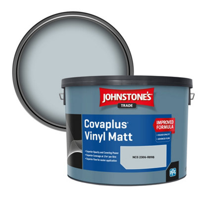 B&Q -  Covaplus Vinyl Matt Walls & Ceilings Emulsion Paint (Ncs 2306-R89B) 10L