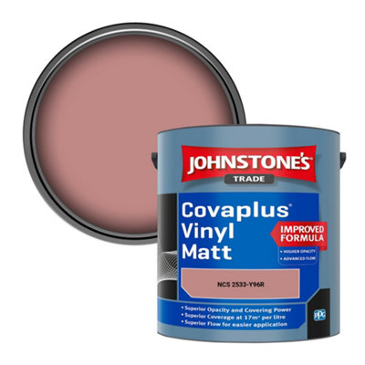 B&Q -  Covaplus Vinyl Matt Walls & Ceilings Emulsion Paint (Ncs 2533-Y96R) 2.5L