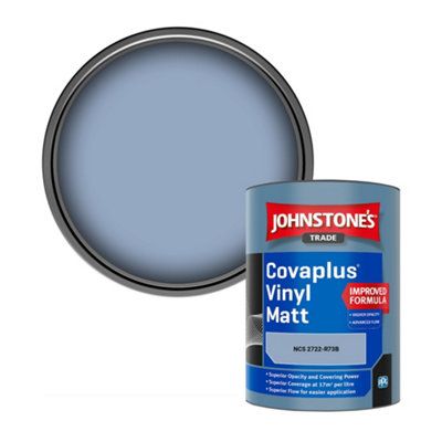 B&Q -  Covaplus Vinyl Matt Walls & Ceilings Emulsion Paint (Ncs 2722-R73B) 1L