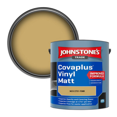 B&Q -  Covaplus Vinyl Matt Walls & Ceilings Emulsion Paint (Ncs 2731-Y08R) 2.5L