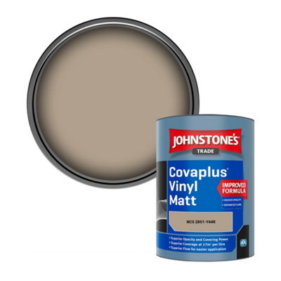 B&Q -  Covaplus Vinyl Matt Walls & Ceilings Emulsion Paint (Ncs 2801-Y44R) 1L