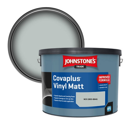 B&Q -  Covaplus Vinyl Matt Walls & Ceilings Emulsion Paint (Ncs 2803-B84G) 10L