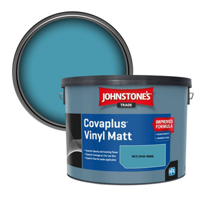 B&Q -  Covaplus Vinyl Matt Walls & Ceilings Emulsion Paint (Ncs 2946-R88B) 10L