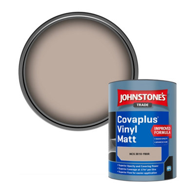 B&Q -  Covaplus Vinyl Matt Walls & Ceilings Emulsion Paint (Ncs 3010-Y80R) 1L