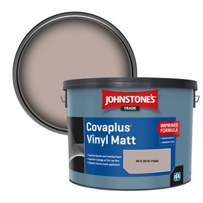 B&Q -  Covaplus Vinyl Matt Walls & Ceilings Emulsion Paint (Ncs 3010-Y90R) 10L