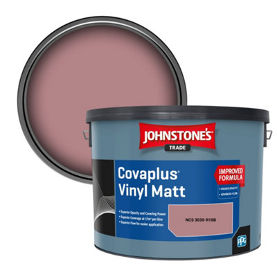 B&Q -  Covaplus Vinyl Matt Walls & Ceilings Emulsion Paint (Ncs 3030-R10B) 10L