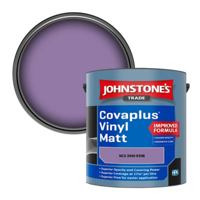B&Q -  Covaplus Vinyl Matt Walls & Ceilings Emulsion Paint (Ncs 3040-R50B) 2.5L
