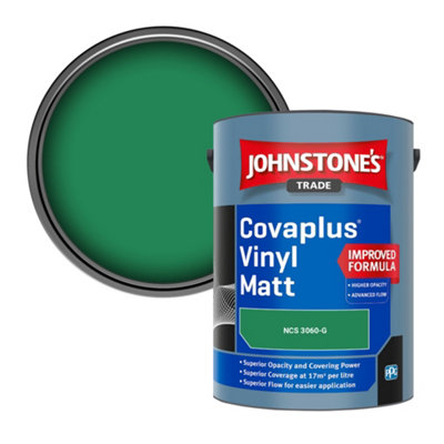 B&Q -  Covaplus Vinyl Matt Walls & Ceilings Emulsion Paint (Ncs 3060-G) 5L