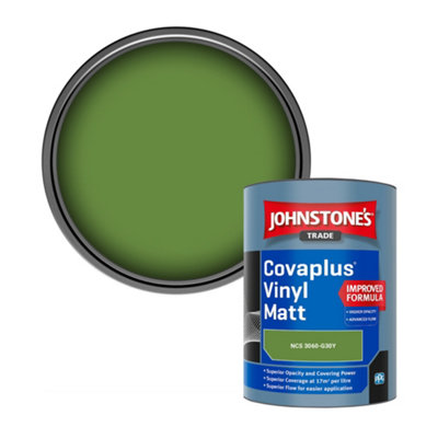 B&Q -  Covaplus Vinyl Matt Walls & Ceilings Emulsion Paint (Ncs 3060-G30Y) 1L